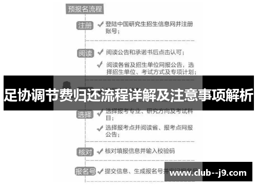 足协调节费归还流程详解及注意事项解析
